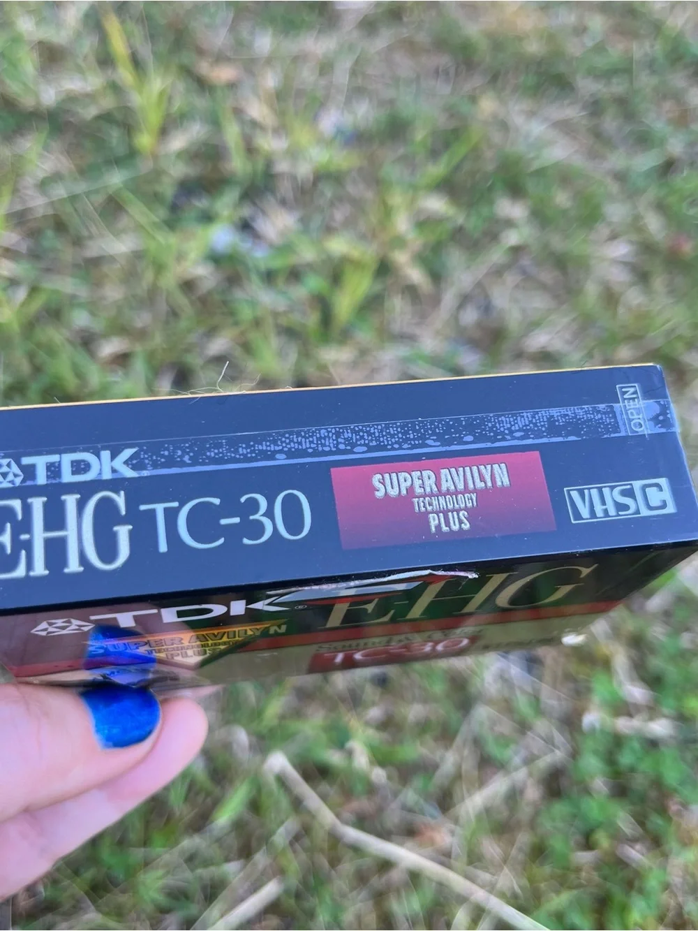 Sony VHS-C Camcorder Tape videocassette Pack of three